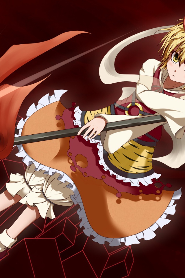 Девочка с копьем