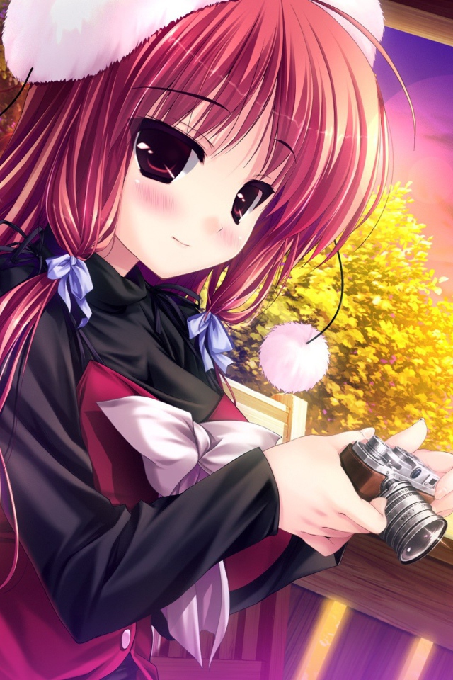 Девочка с фотоаппаратом