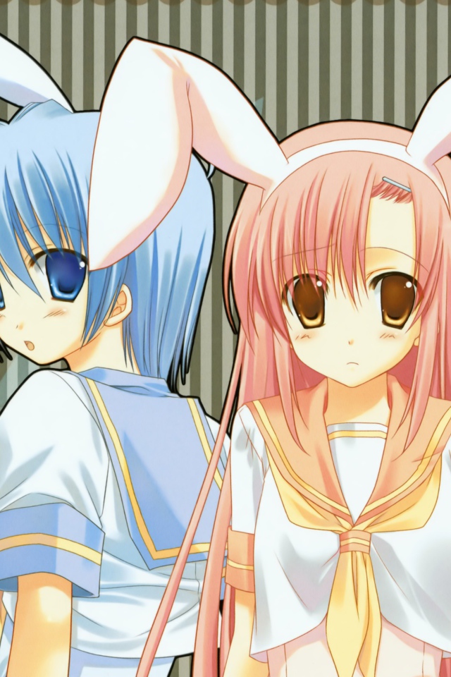 Девочки с заячьими ушами