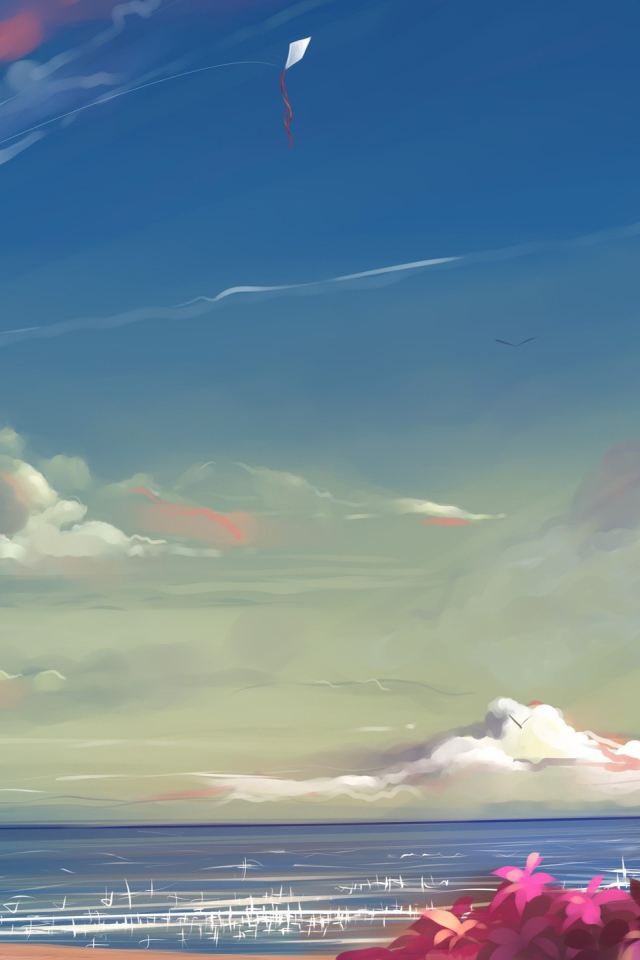 Девочка на берегу