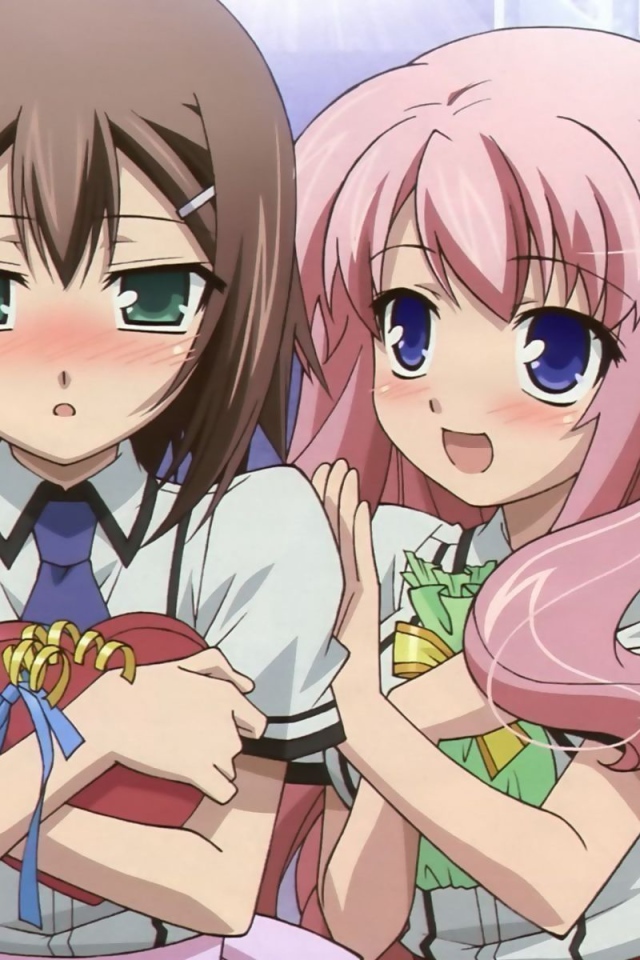 Девочка с сердечком