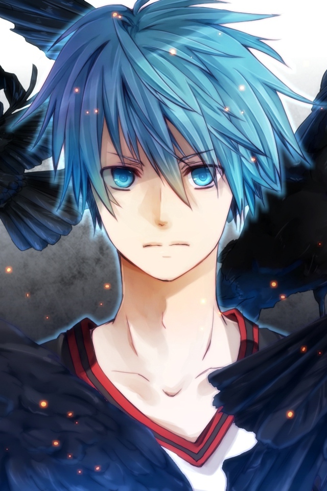 Парень и вороны