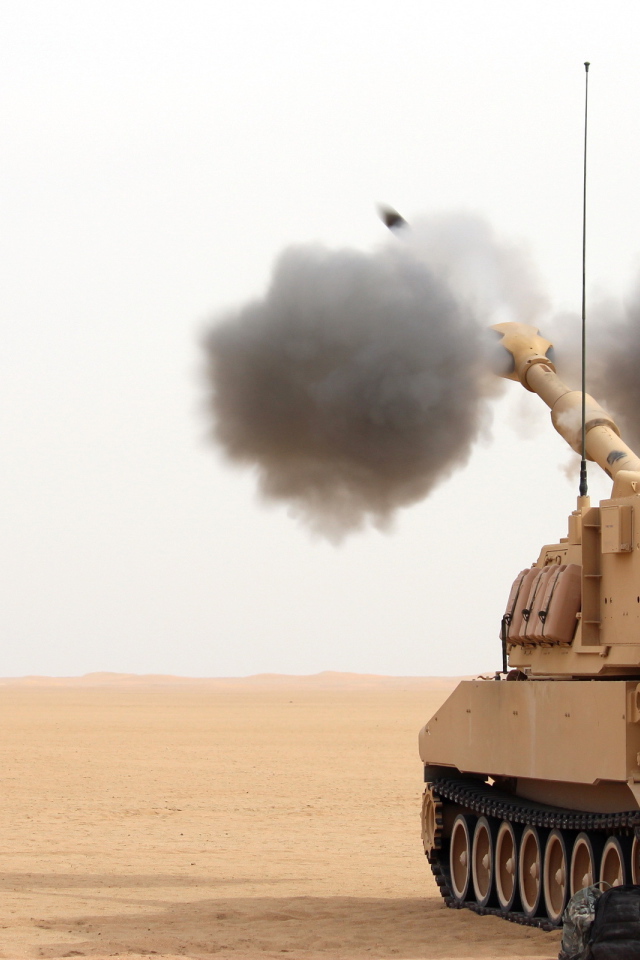 Выстрел из гаубицы