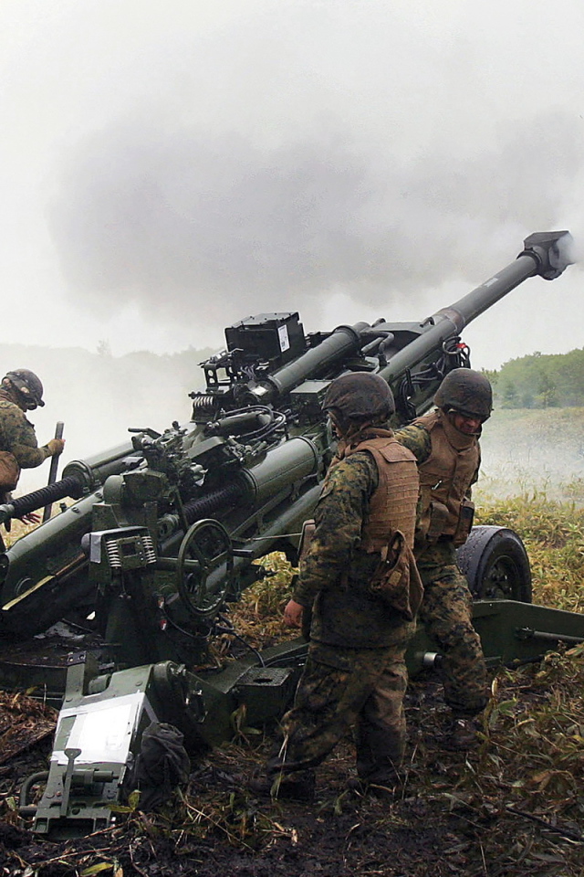 Выстрел из гаубицы