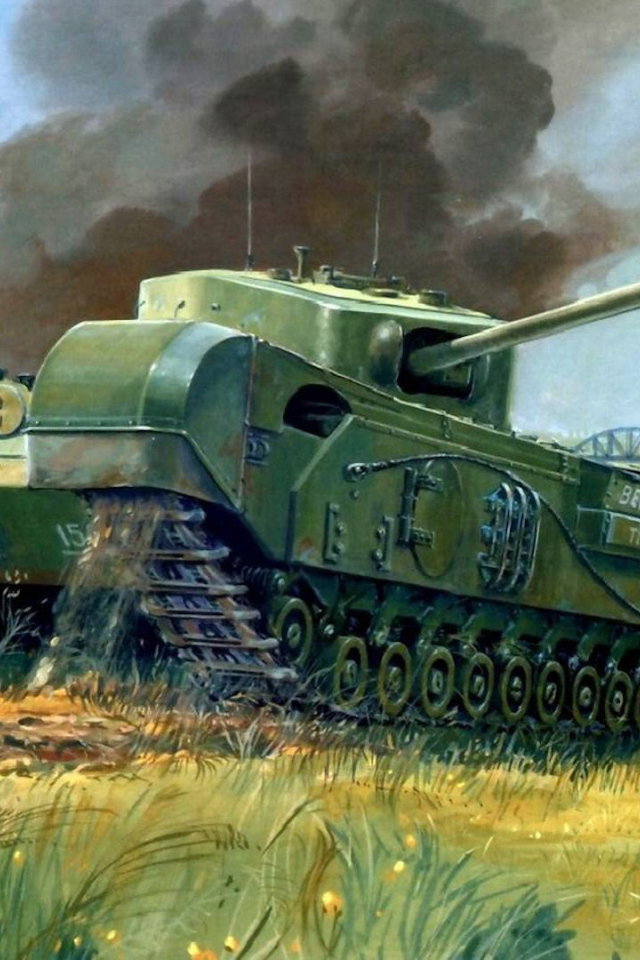 	   Infantry tank Churchill