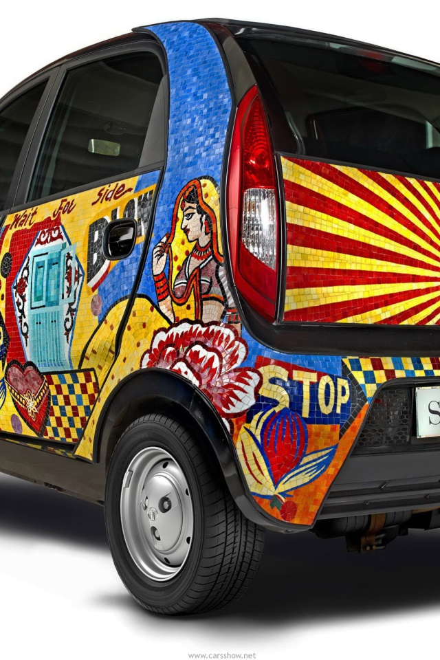 Автомобиль марки Tata Nano 2014