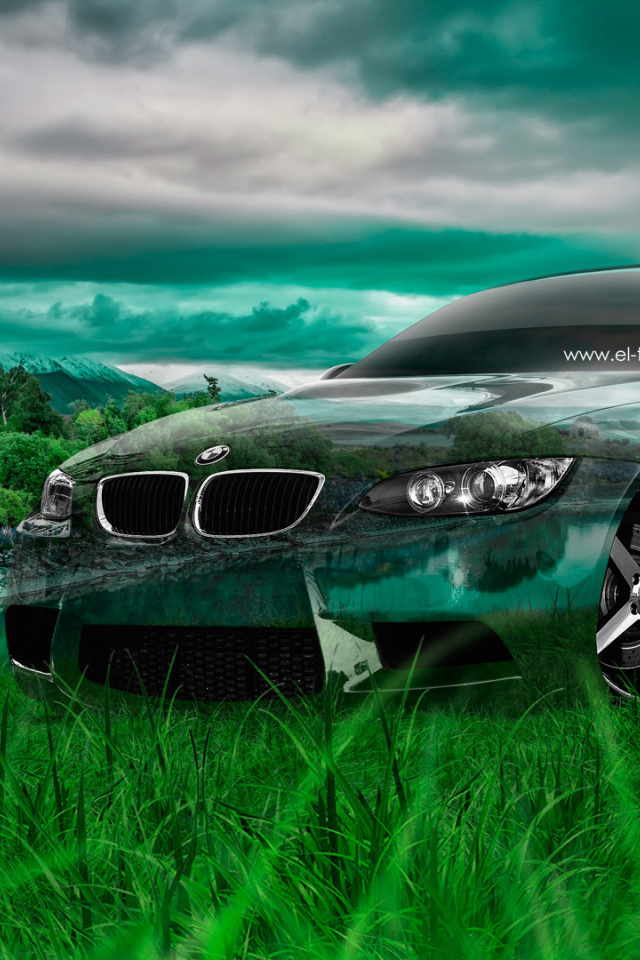 Кристальный BMW M3