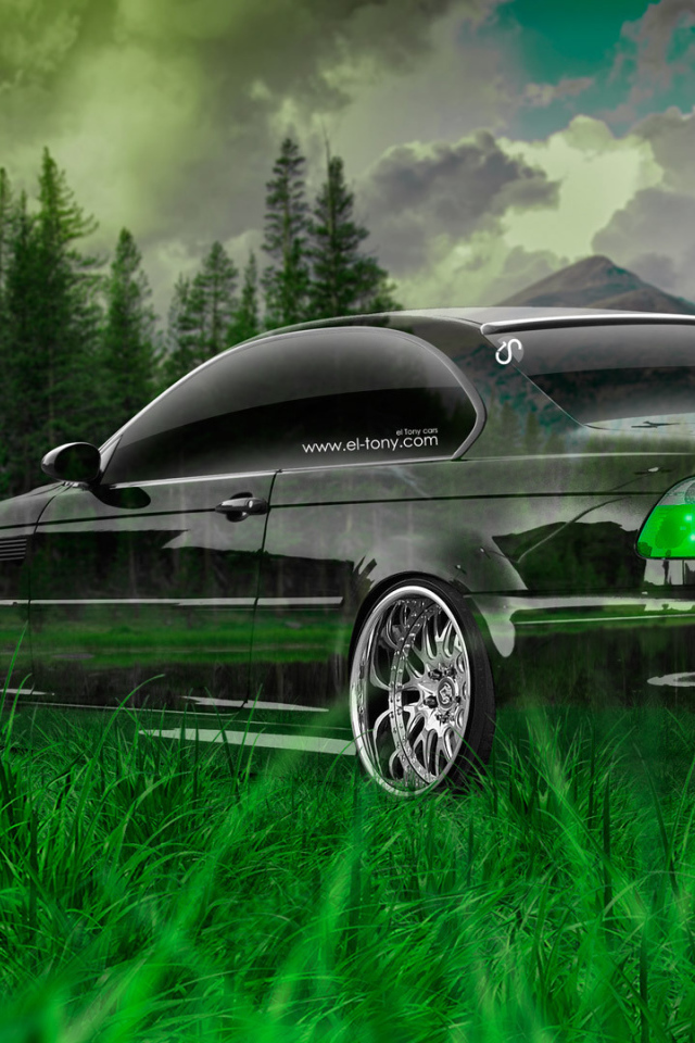 Прозрачный BMW