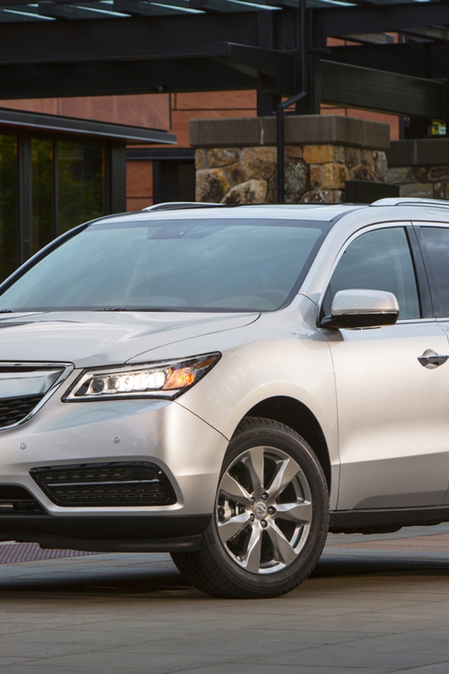 Красивый автомобиль Acura RDX 2014 в Москве