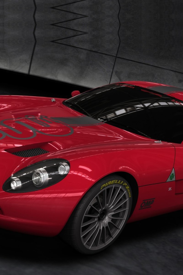 Красивый автомобиль Alfa Romeo 33