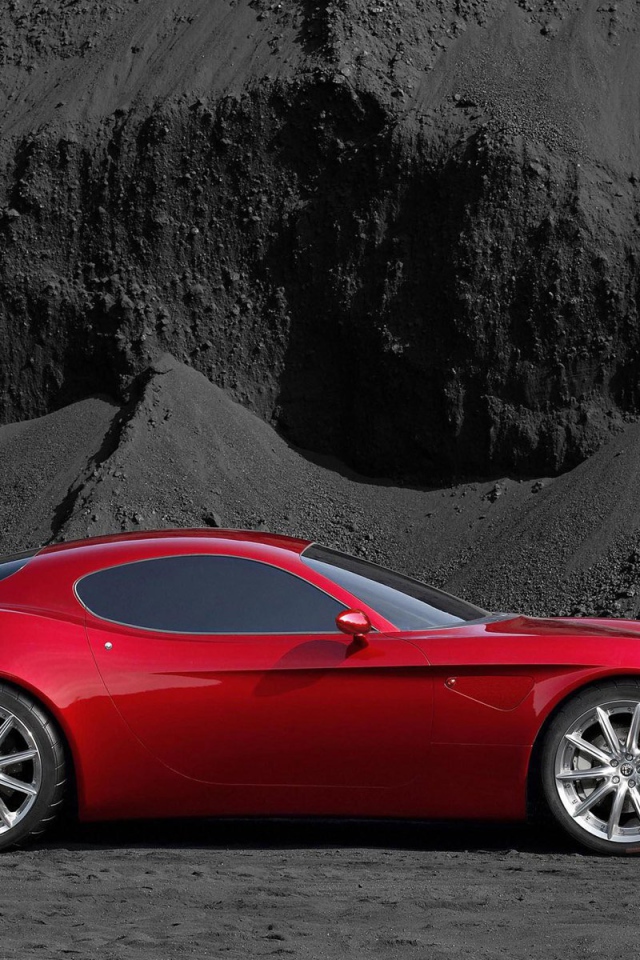 Новый автомобиль Alfa Romeo 8c competizione