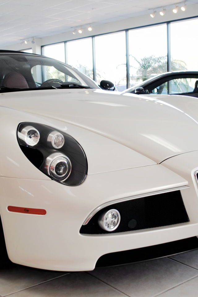 Новая машина Alfa Romeo 8c spider