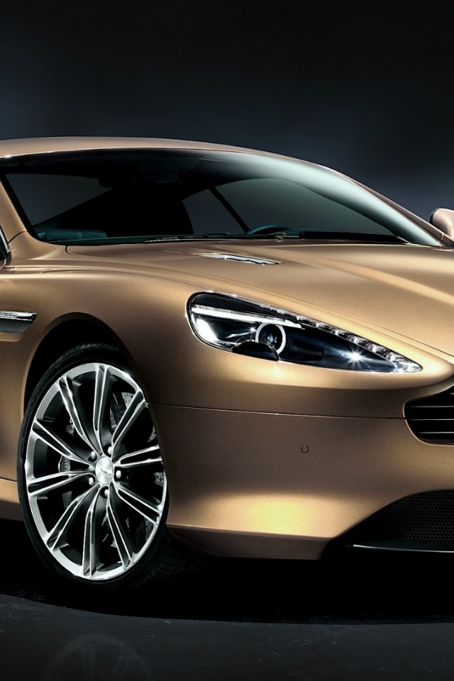 Красивый автомобиль Aston Martin virage