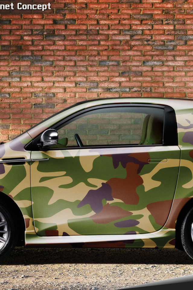 Новая машина Aston Martin cygnet