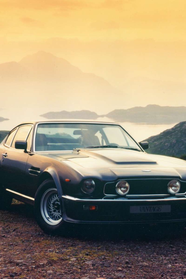 Тест драйв автомобиля Aston Martin v8 vantage