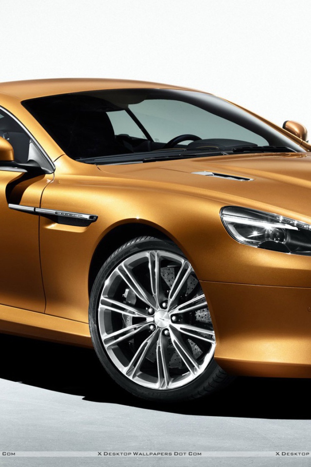 Тест драйв автомобиля Aston Martin virage