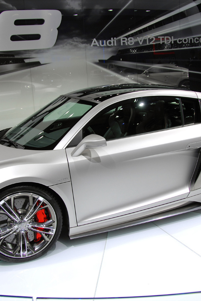 Красивый автомобиль Audi tdi