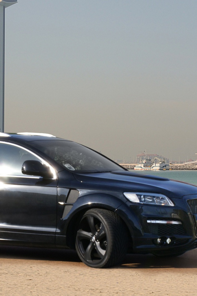 Тест драйв автомобиля audi q7