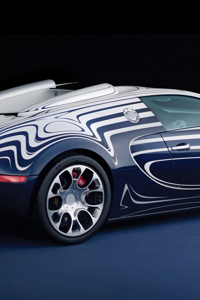 Разрисованный Бугатти