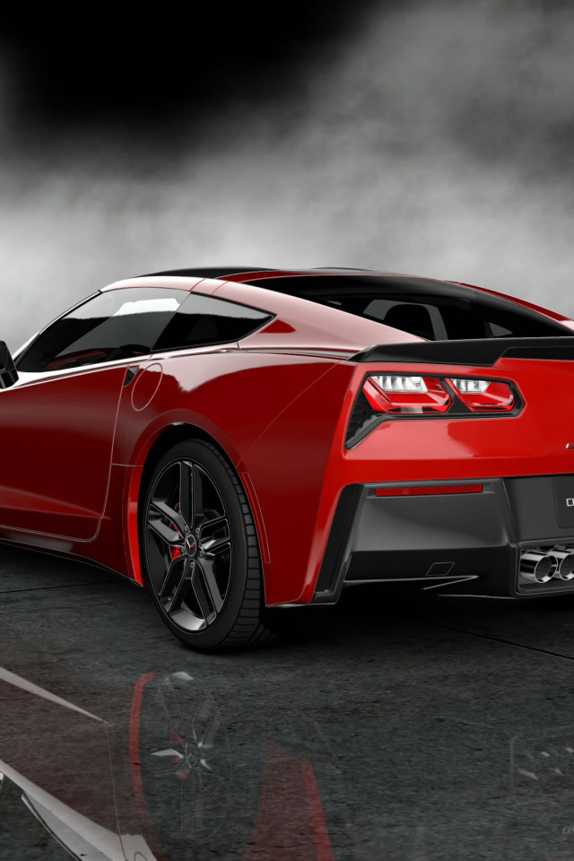 Автомобиль марки Chevrolet модели Corvette 2014 года