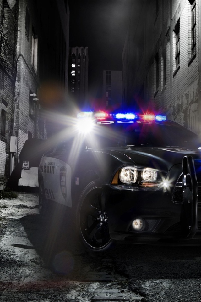 Преследование Dodge charger