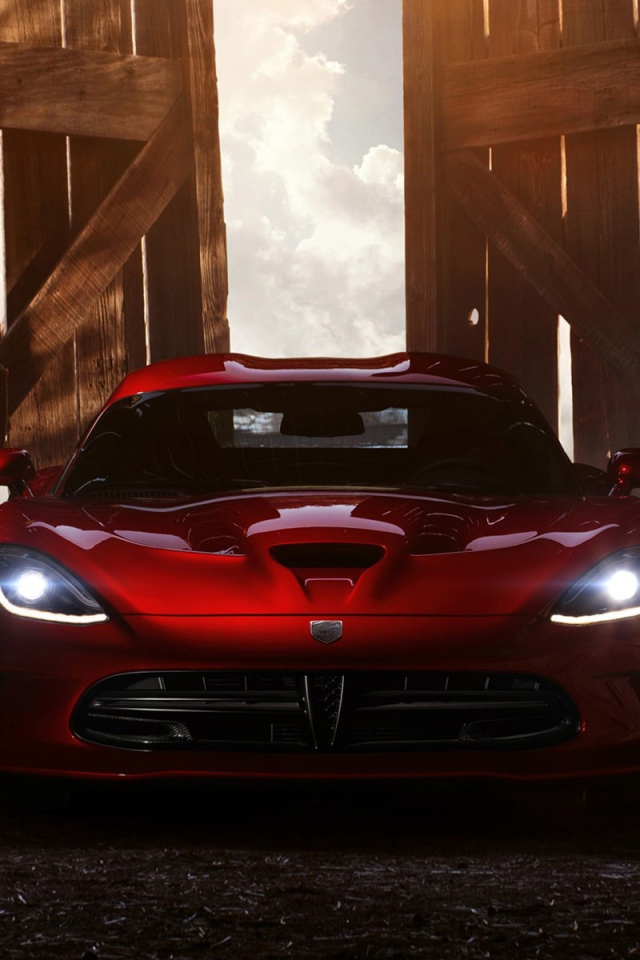 Машина Dodge srt viper