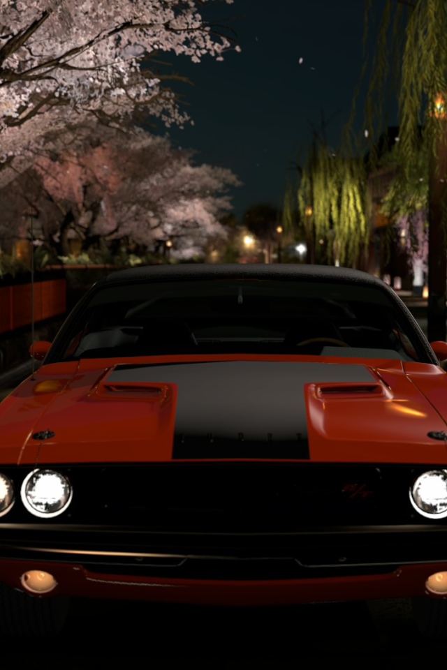 Красный Додж Гран