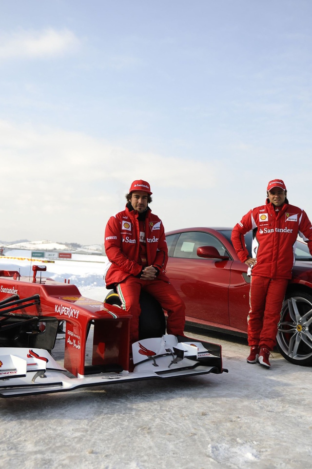 Феррари формула один с пилотами