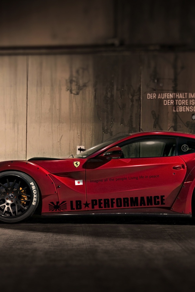 Производительный Ferrari 458 Italia