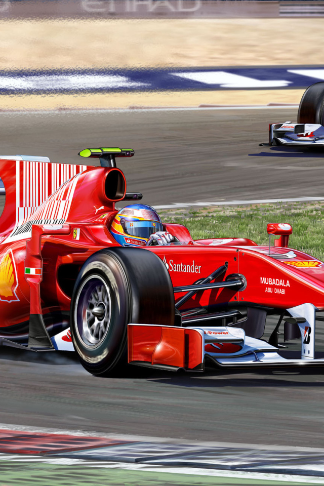 Гоночный автомобиль Феррари