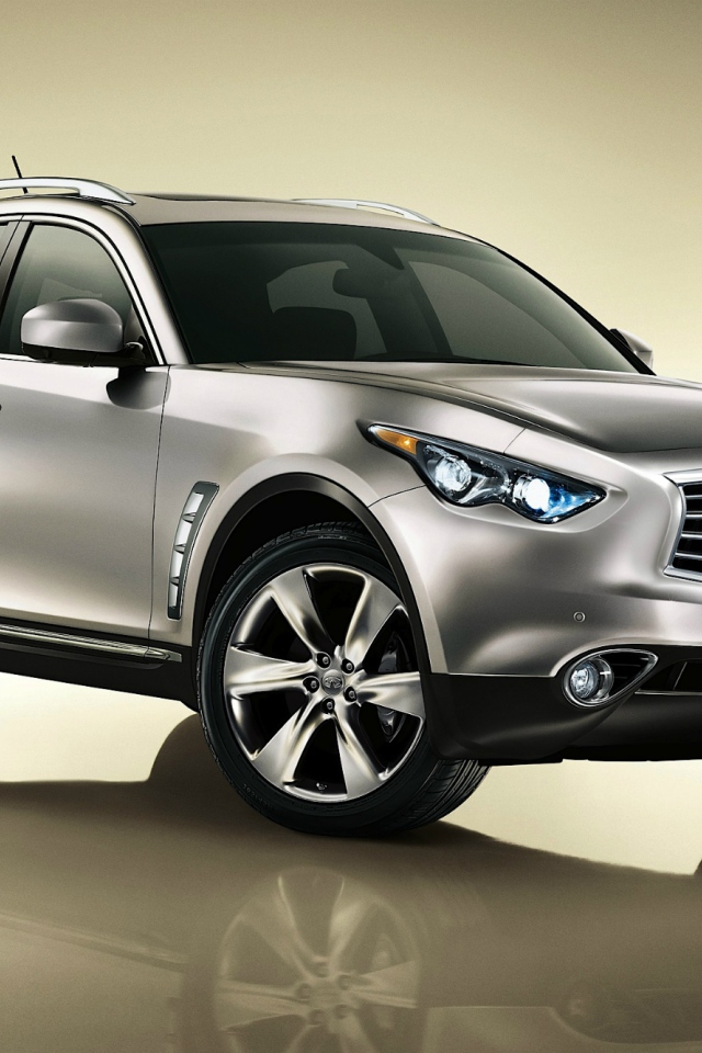 Серый Infiniti FX35