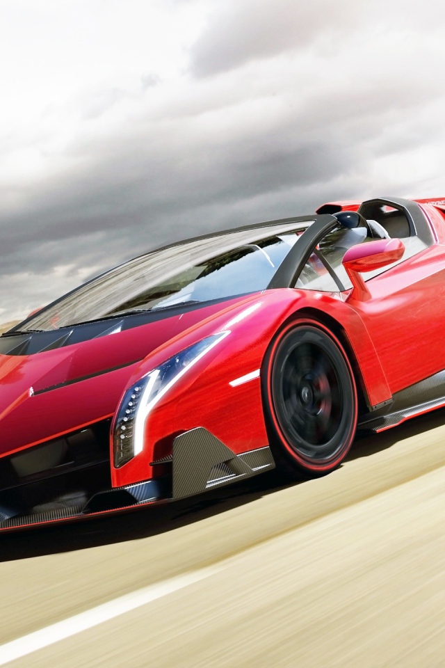 Модель 2014 Lamborghini Veneno Roadster