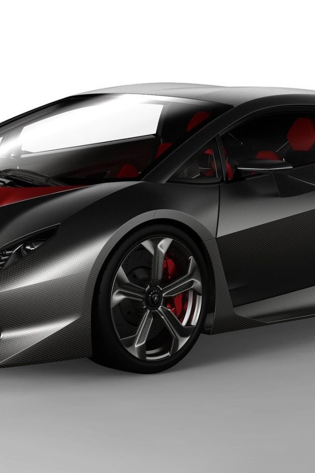 Красивый автомобиль LamborghiniSesto Elemento в Москве