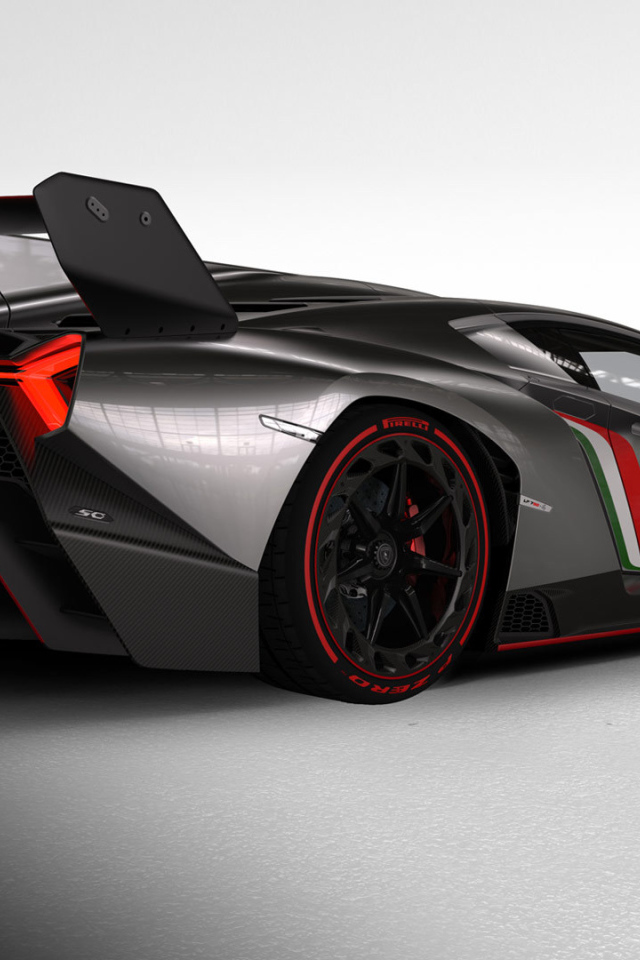 Красивый автомобиль Lamborghini Veneno