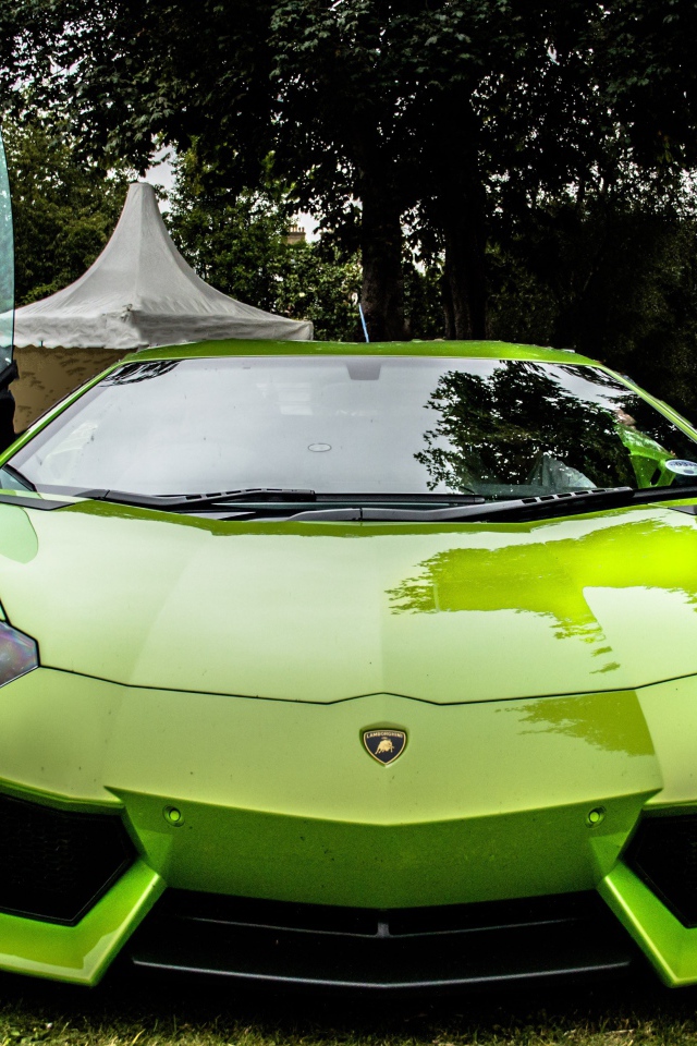 Зеленый Ламборджини