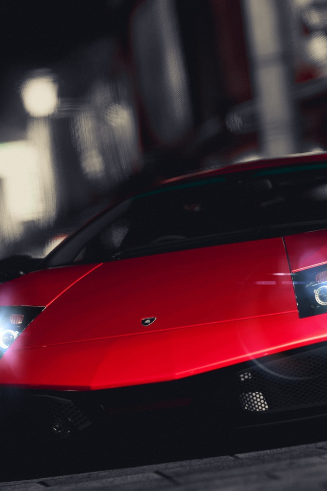 Супер автомобиль Lamborghini murcielago