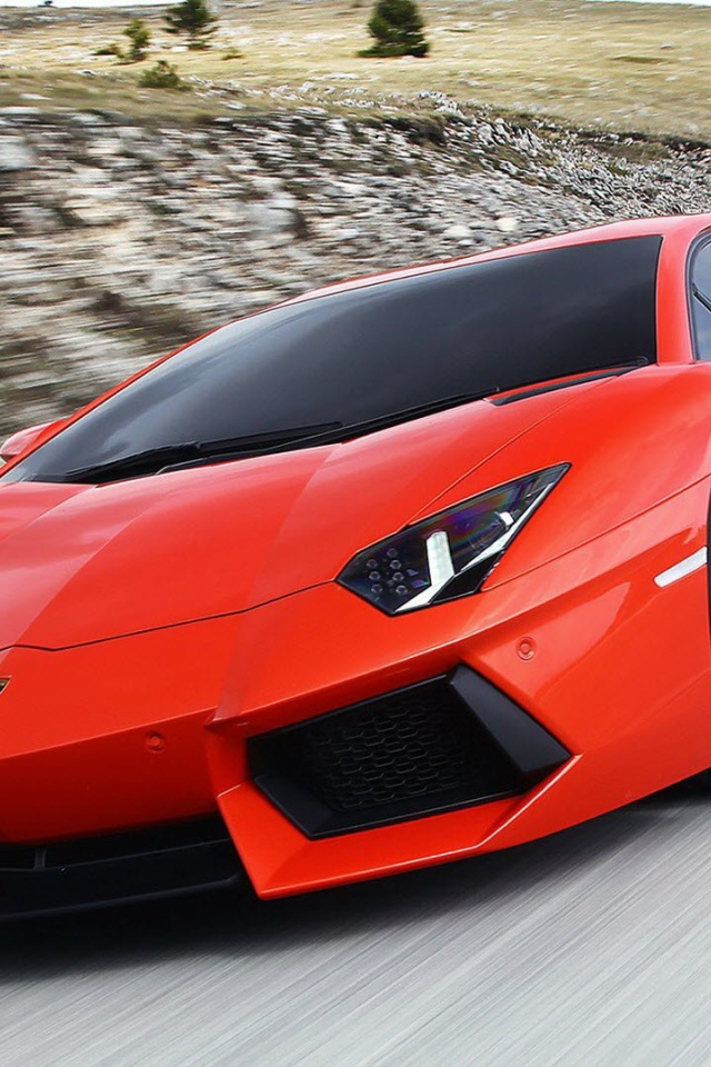 Новый автомобиль Lamborghini Aventador