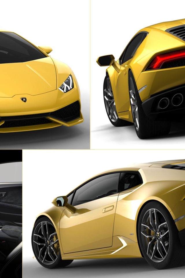 Новая машина Lamborghini Huracan