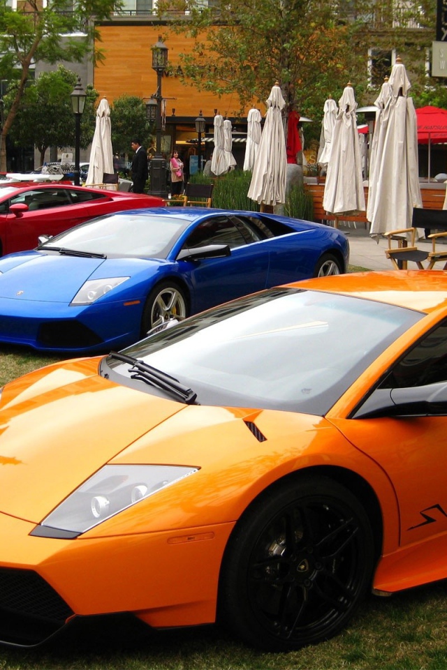 Оранжевый Ламборджини