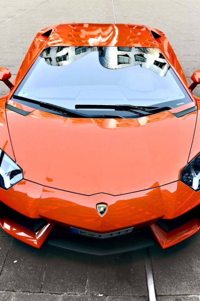 Оранжевый Ламборджини