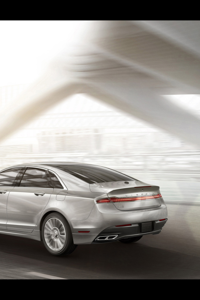 Lincoln MKZ car on the road 