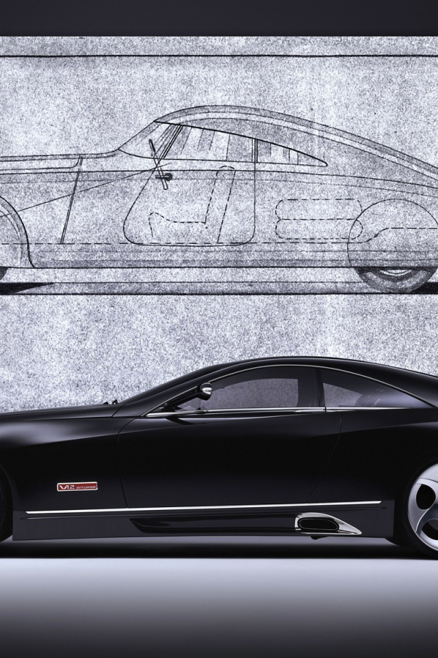  Автомобиль марки Maybach модели Exelero