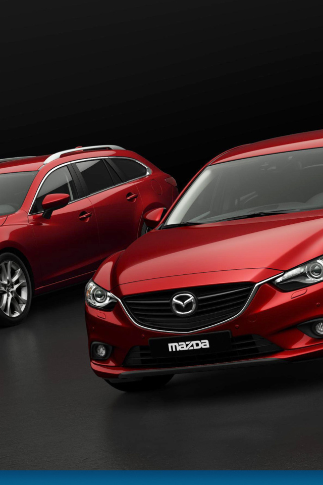Красивый автомобиль Mazda 6