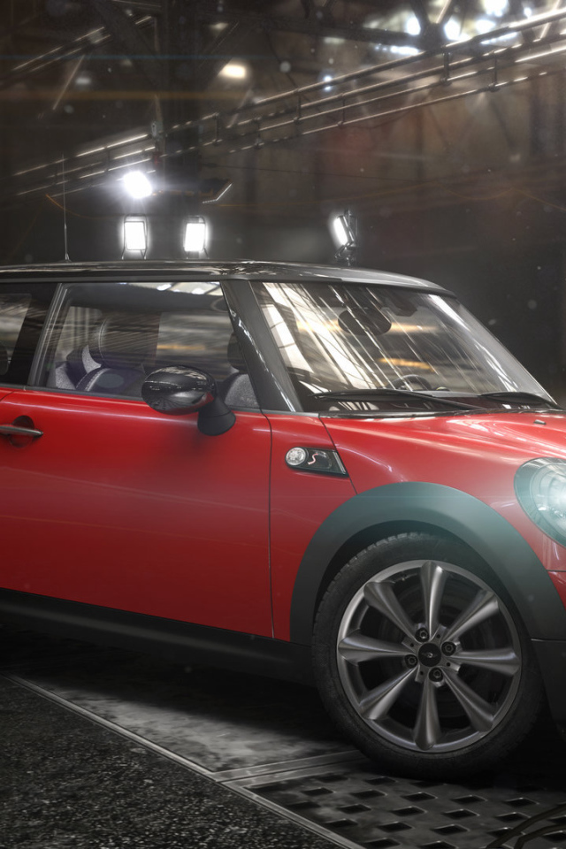 Красивый автомобиль Мини Купер S 2014