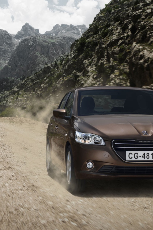 Пежо 301 на горной дороге