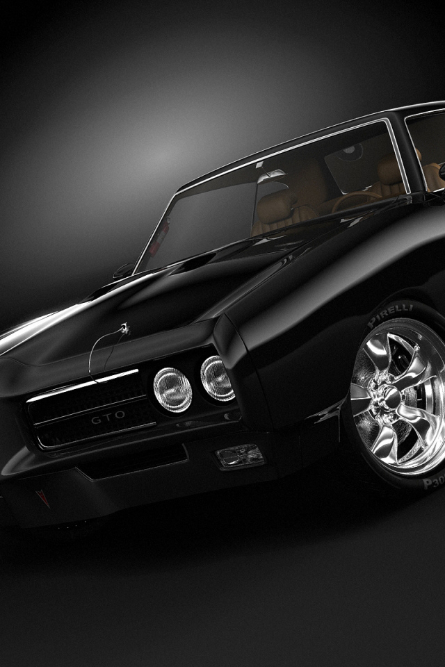 Красивый автомобиль Pontiac GTO в Москве