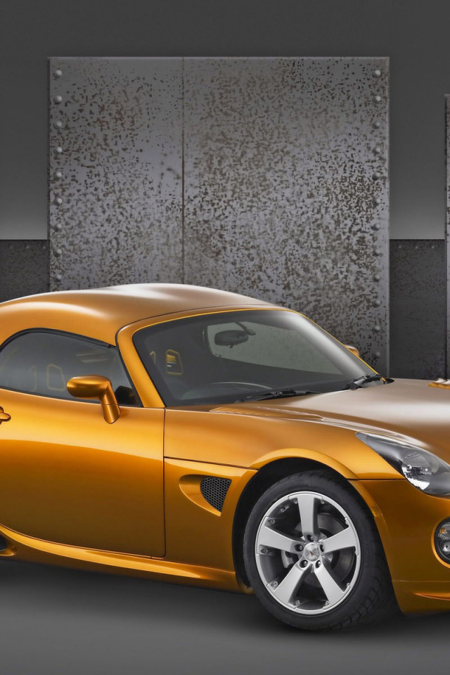 Красивый автомобиль Pontiac Solstice