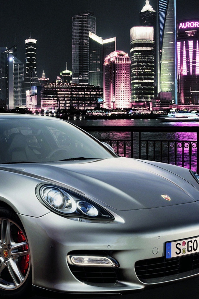 Porsche panamera на выставке в Шанхае 