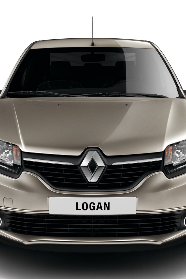 Красивый автомобиль Renault Logan в Москве