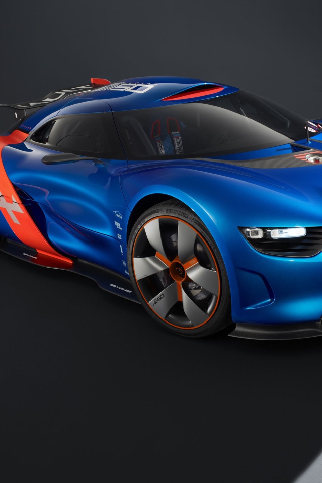 Красивый автомобиль Renault alpine